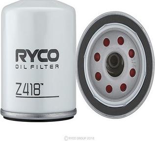 GCG Turbos Australia RY-Z418 - Yağ filtri furqanavto.az