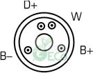 GECO A806241 - Alternator furqanavto.az