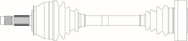 General Ricambi AR3058 - Sürücü mili furqanavto.az