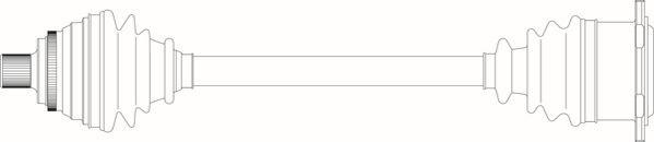 General Ricambi AU3198 - Sürücü mili furqanavto.az