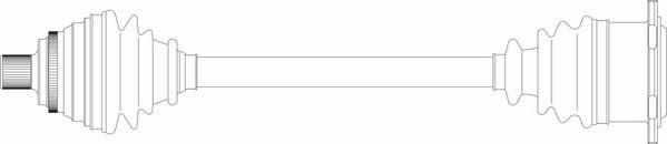General Ricambi AU3351 - Sürücü mili furqanavto.az