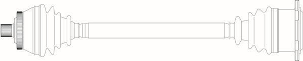 General Ricambi AU3360 - Sürücü mili furqanavto.az