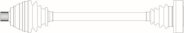General Ricambi AU3310 - Sürücü mili furqanavto.az