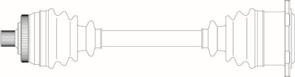 General Ricambi AU3330 - Sürücü mili furqanavto.az