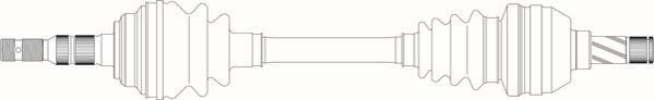 General Ricambi OP3200 - Sürücü mili furqanavto.az