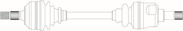 General Ricambi PE3195 - Sürücü mili furqanavto.az