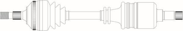 General Ricambi PE3183 - Sürücü mili furqanavto.az