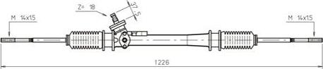 General Ricambi WW4037 - Sükan qurğusu furqanavto.az