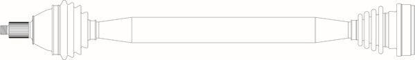 General Ricambi WW3302 - Sürücü mili furqanavto.az