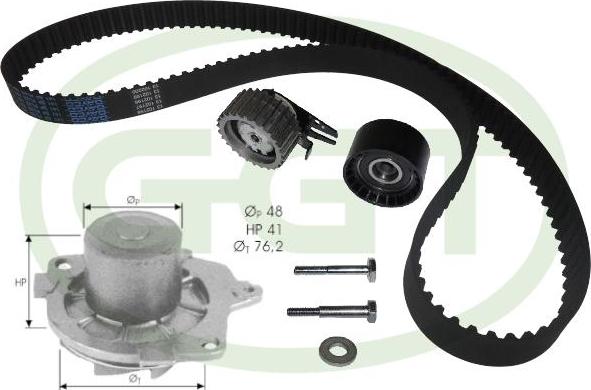 GGT KPA20045 - Su Pompası və Vaxt Kəməri Dəsti furqanavto.az