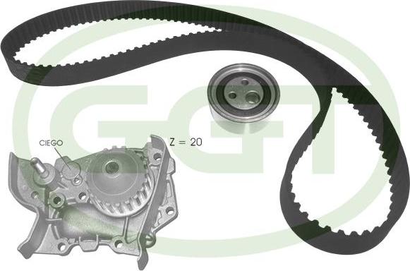GGT KPA20116 - Su Pompası və Vaxt Kəməri Dəsti furqanavto.az