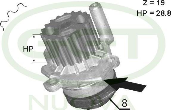 GGT PA12610 - Su nasosu furqanavto.az