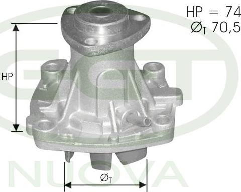 GGT PA12297 - Su nasosu furqanavto.az