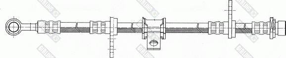 Girling 9004101 - Əyləc şlanqı furqanavto.az