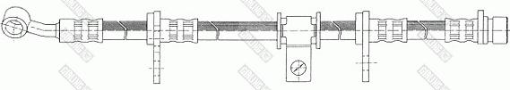 Girling 9004186 - Əyləc şlanqı furqanavto.az