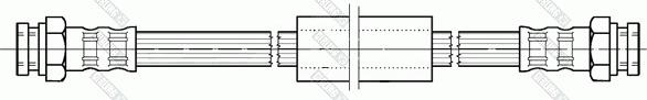 Girling 9001176 - Əyləc şlanqı furqanavto.az