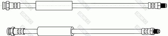 Girling 9002159 - Əyləc şlanqı furqanavto.az