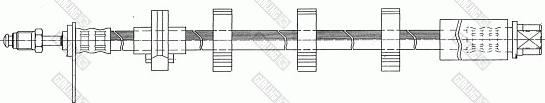 Girling 9002367 - Əyləc şlanqı furqanavto.az