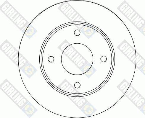 Girling 6044571 - Əyləc Diski furqanavto.az