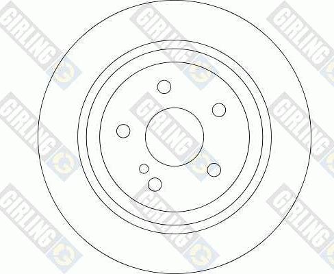 Girling 6044372 - Əyləc Diski furqanavto.az