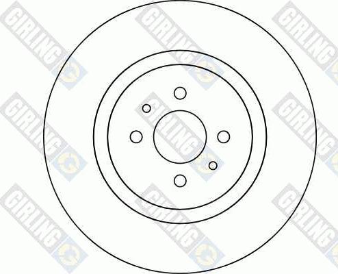 Girling 6040711 - Əyləc Diski furqanavto.az