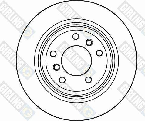Girling 6041432 - Əyləc Diski furqanavto.az