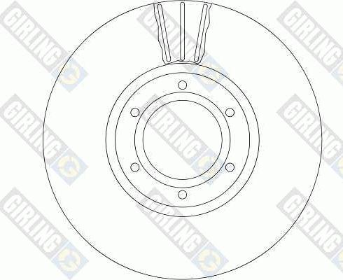 Girling 6041111 - Əyləc Diski furqanavto.az
