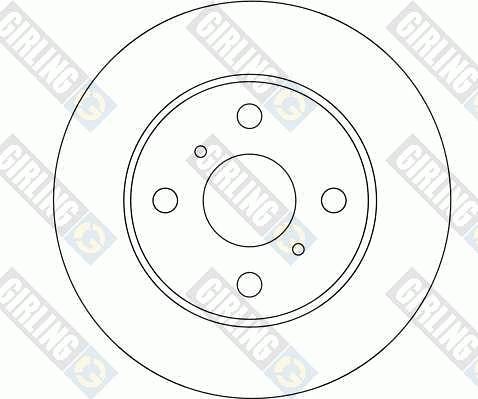 Girling 6041121 - Əyləc Diski furqanavto.az