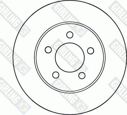 Girling 6048855 - Əyləc Diski furqanavto.az