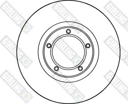 Girling 6016221 - Əyləc Diski furqanavto.az