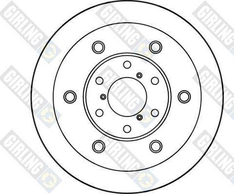Girling 6017635 - Əyləc Diski furqanavto.az