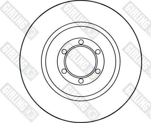 Girling 6017074 - Əyləc Diski furqanavto.az