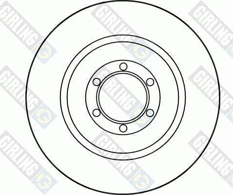 Girling 6017154 - Əyləc Diski furqanavto.az