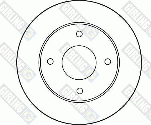 Girling 6030443 - Əyləc Diski furqanavto.az