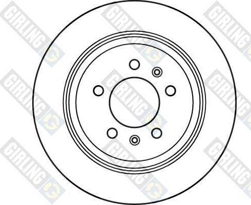 Girling 6025824 - Əyləc Diski furqanavto.az