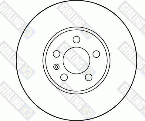 Girling 6027581 - Əyləc Diski furqanavto.az