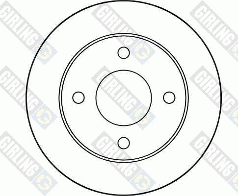Girling 6027251 - Əyləc Diski furqanavto.az
