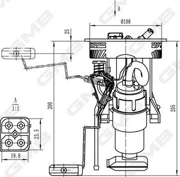 GMB GFPS-115A - - - furqanavto.az