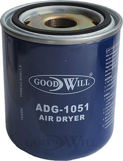 GoodWill ADG 1051 - Hava qurutma kartuşu, sıxılmış hava sistemi furqanavto.az
