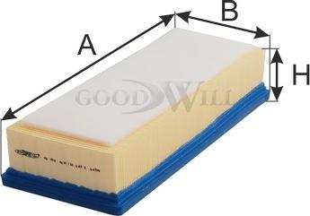 GoodWill AG 458 - Hava filtri furqanavto.az