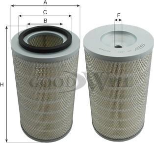 GoodWill AG 1062 - Hava filtri furqanavto.az