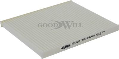 GoodWill AG 335/1 CF - Filtr, daxili hava www.furqanavto.az