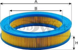 GoodWill AG 214 - Hava filtri furqanavto.az