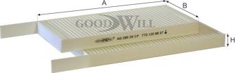 GoodWill AG 285 2K CF - Filtr, daxili hava furqanavto.az