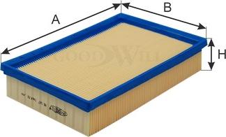 GoodWill AG 747 - Hava filtri furqanavto.az