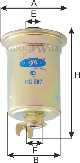 GoodWill FG 507 - Yanacaq filtri furqanavto.az