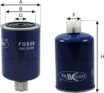 GoodWill FG 536 - Yanacaq filtri furqanavto.az