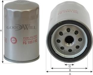 GoodWill FG 1051 HQ - Yanacaq filtri furqanavto.az