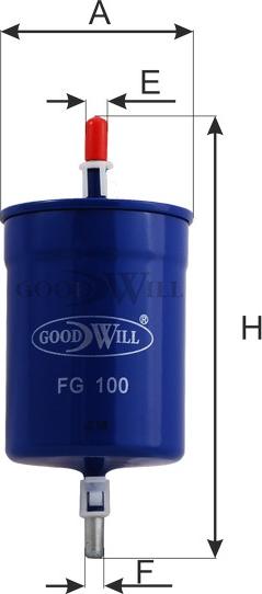 GoodWill FG 100 - Yanacaq filtri furqanavto.az
