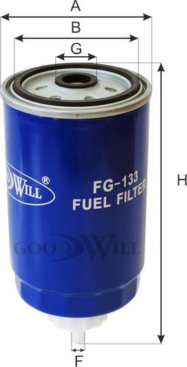 GoodWill FG 133 - Yanacaq filtri furqanavto.az